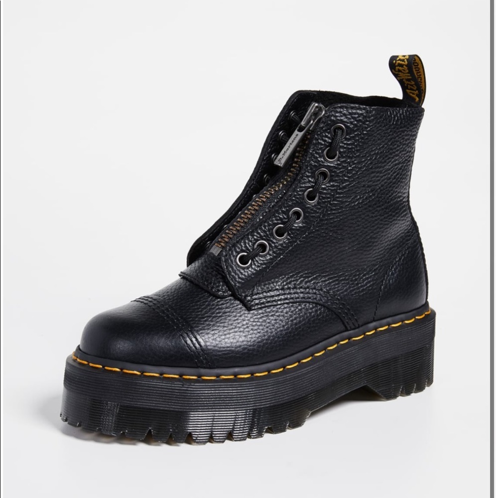 SOLD Dr. Martens Sinclair platform zip boots
